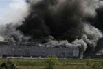 Крупный пожар под Варшавой - "кошмарное дежавю"