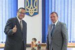 Виктор Погорелов на встрече с японской делегацией в Ужгороде