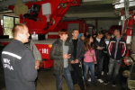 В Ужгороде к местных спасателям пришли в гости студенты УжНУ