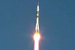 С космодрома Байконур в 11:01 по московскому времени стартовала ракета-носитель «Союз-ФГ»
