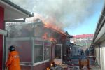 В Мукачево уничтожено пожаром и повреждено 1 080 кв.м. рынка