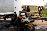 На трассе Киев-Чоп камион раздавил Chevrolet с водителем