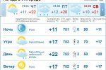 В Ужгороде днем будет идти кратковременный дождь