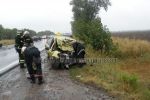 На Николаевщине Daewoo и фура Renault столкнулись лоб в лоб
