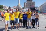 Закарпатские и шведские болельщики подружились в столице