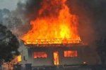 47-летний закарпатец заживо сгорел в своем доме