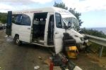 В Крыму автобус попал в тройное ДТП: 2 погибших, 9 пострадало