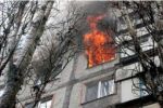 В Ужгороде по улице Джамбула был пожар
