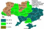 Где на Украине "за и против" официального двуязычия