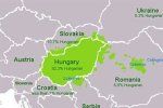 В Закарпатье, Воеводине, Бургенланде венгры составляют заведомое меньшинство