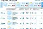 В Ужгороде на протяжении суток будет облачная погода