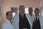 Акция БЮТ : Иван Курах с Сергеем Ратушняком на открытии отделения горбольницы