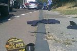 Под Киевом автомобиль сбил милиционера на "зебре"
