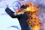 В Береговском районе мужчина едва не сгорел во время пожара