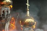 В Ужгороде храм Христа Спасителя едва полностью не сгорел