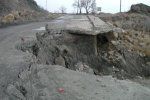 В Закарпатье произошел 200-метровый оползень на автодороге Мукачево-Рогатин
