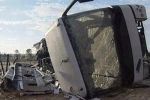 Шесть граждан Бельгии погибли в результате аварии пассажирского автобуса на юге Египта