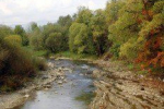 Посушливий липень сприяє подальшому зниженню водності на річках області