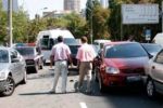 В Одессе получился паравозик из 6 авто