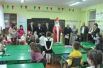 Микулаш и Николай помогают школьникам СОШ № 21 в Ужгороде