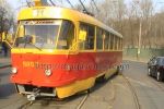 Киев: в Шевченковском районе трамвай сошел с рельсов