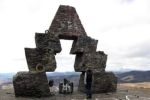 Вандалы разрисовали свастикой памятник на Закарпатье