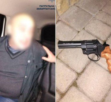 Закарпаття. П'яний чоловік погрожував застрелити дітей у Мукачево