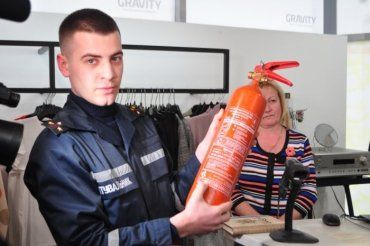 В ужгородському ТРЦ відбулася перша за 6 років перевірка пожежної безпеки