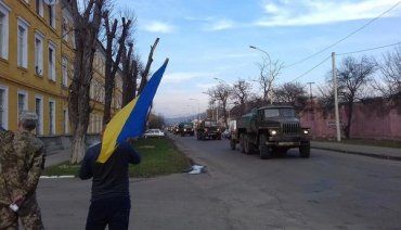 Закарпатська 128-ї бригада повернулася в рідну домівку з Донбасу