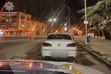9 неадекватов-водителей за ночь поймали копы в Закарпатье 