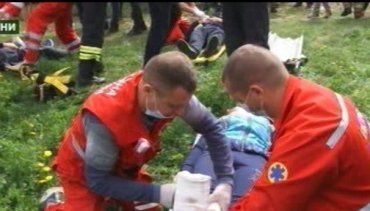 Ужгород. Навчання працівників екстреної медичної допомоги та рятувальників провели у Розівці