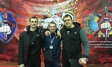 Василь Морквич зі столиці Закарпаття став чемпіоном України з рукопашного бою