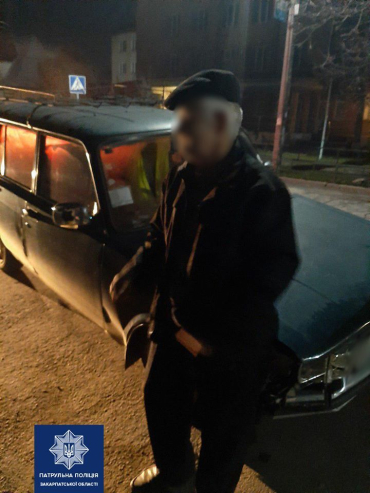 Нашел приключения: В Мукачево поймали "счастливого" водителя, который вовремя не отошел от праздника 