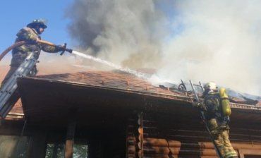 Возле Ужгорода ярким пламенем начал гореть известный ресторан