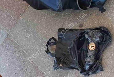 Ужгород. Замість страшенної "бомби" знайшли рюкзак із особистими речами