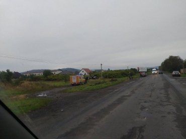 На въезде в Мукачево авария: Возможно есть пострадавшие 