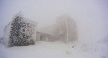 Гори Закарпаття: сніг, вітер та мінус шість