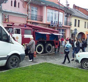 "Італійське" кафе зайнялося вогнем у закарпатському Хусті