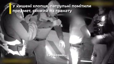 Поліція Закарпаття продемонструвала "фільм" про "касового грабіжника"