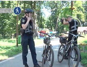 Безпеку жителів міст Ужгород і Мукачево охороняє поліція на велосипедах
