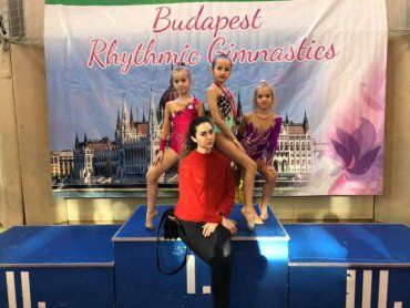 Юні гімнастки з Ужгорода вчинили фурор у Будапешті