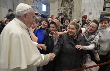 Ватикан. Папа Римський Франциск зустрівся з паломниками із Закарпаття