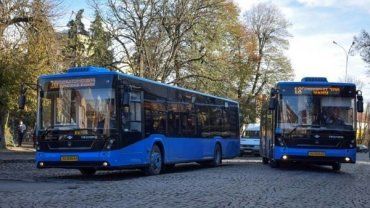 Автобусний парк міста Ужгород готується до зустрічі Нового року та Різдва