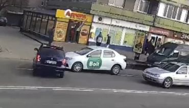 Жесткое ДТП в Ужгороде попало на видео