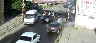 Сегодня в Берегово произошло самовозгорание авто