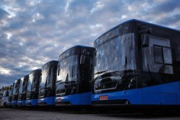В Ужгород из Львова привезли 7 маршрутных автобусов