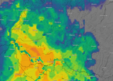 Сильные дожди в Закарпатье: Две реки пересекли опасную отметку