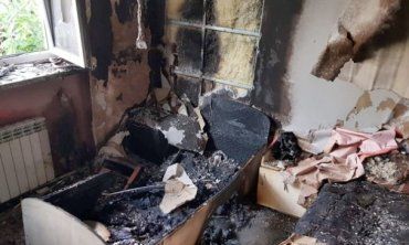 Огонь уничтожил областной Центр социально-психологической реабилитации детей в Закарпатье