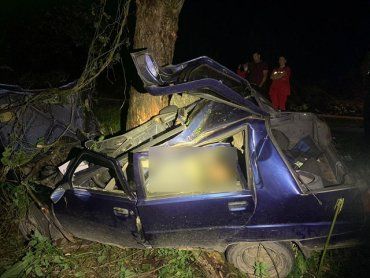 Еще одно ужасное ДТП в Закарпатье: ЗАЗ всмятку, водитель погиб