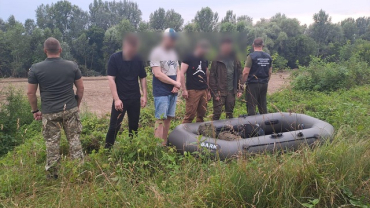 7 штурмовиков Тисы с сопливыми "турагентами" задержали в Закарпатье 